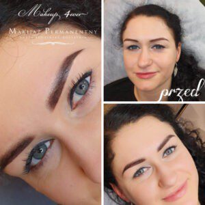Aneta Budzinska makijaz permanentny brwi