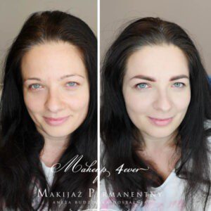 Aneta Budzinska makijaz permanentny brwi