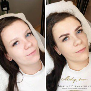 Aneta Budzinska makijaz permanentny brwi