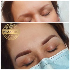 Aneta Budzinska makijaz permanentny brwi