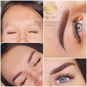 Aneta Budzinska makijaz permanentny brwi