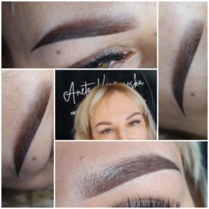 Aneta Budzinska makijaz permanentny brwi