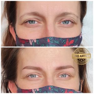 Aneta Budzinska makijaz permanentny brwi