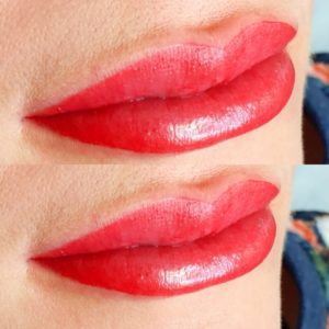 Aneta Budzinska makijaz permanentny usta