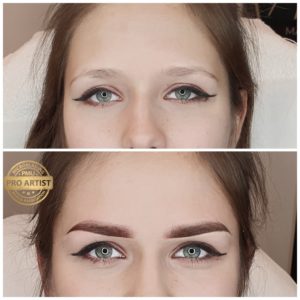 Aneta Budzinska makijaz permanentny brwi