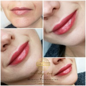 Aneta Budzinska makijaz permanentny usta