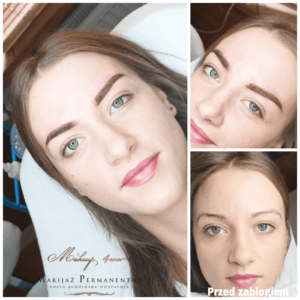 Aneta Budzinska makijaz permanentny brwi