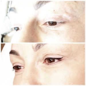 Aneta Budzinska makijaz permanentny kreski oka