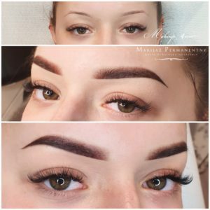 Aneta Budzinska makijaz permanentny brwi