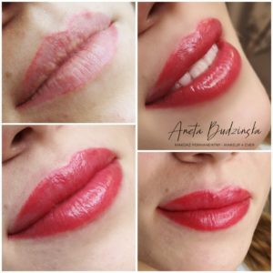 Aneta Budzinska makijaz permanentny usta