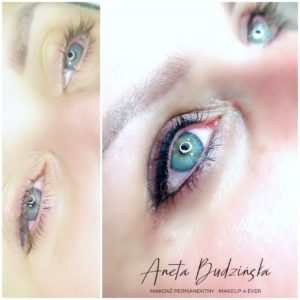 Aneta Budzinska makijaz permanentny kreski oka