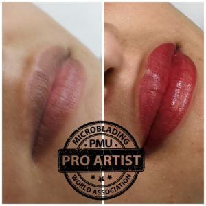 Aneta Budzinska makijaz permanentny usta