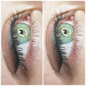 Aneta Budzinska makijaz permanentny kreski oka