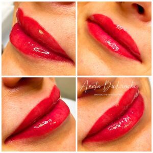 Aneta Budzinska makijaz permanentny usta