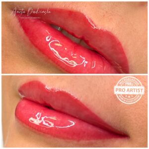 Aneta Budzinska makijaz permanentny usta