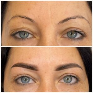 Aneta Budzinska makijaz permanentny brwi