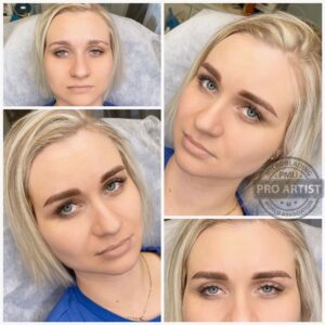 Aneta Budzinska makijaz permanentny brwi