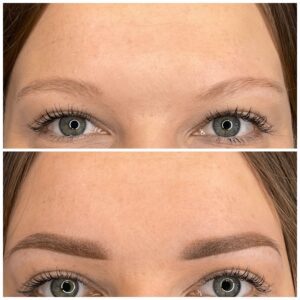 Aneta Budzinska makijaz permanentny brwi