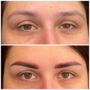 Aneta Budzinska makijaz permanentny brwi